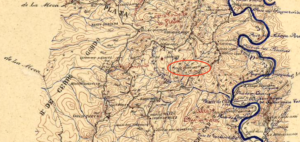 1893 Map of Cerro Gordo, Anasco