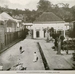 View of offices in Aguadilla, 1898