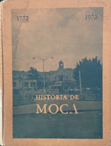 Cover, Historia de Moca 1772-1972.