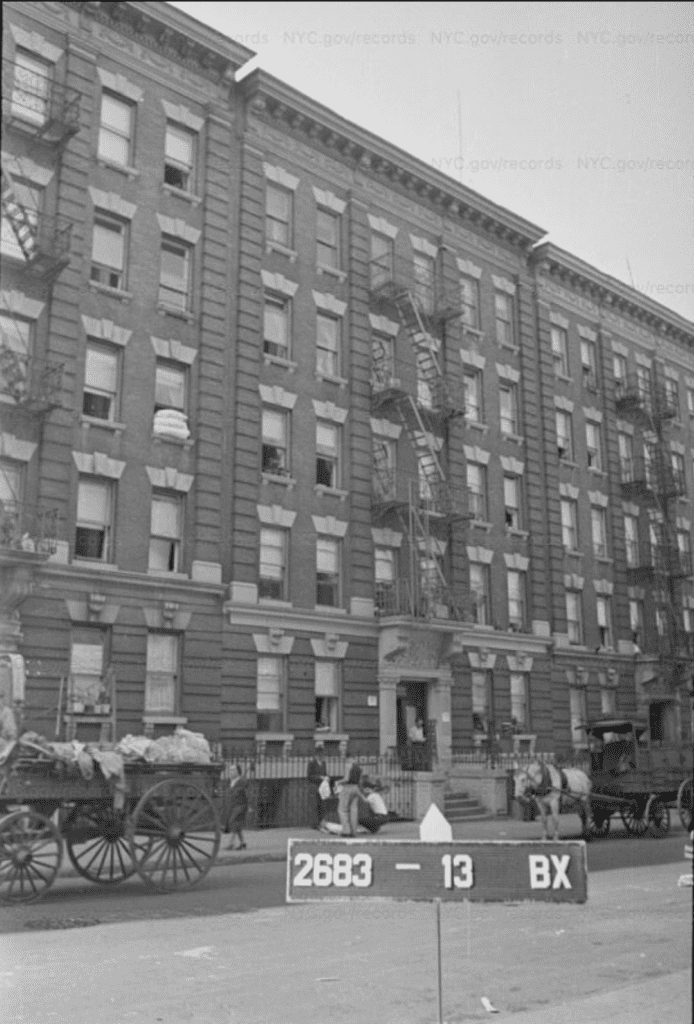 Tenements on Fox Street