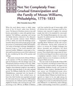 Title page of Not Yet Completely Free,