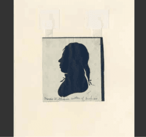silhouette of Moses Williams, about 1802